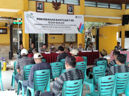 PLN UIT JBM Dorong Pertanian Modern melalui Program SEDAP BANJAR, Wujudkan Desa Mandiri Berbasis Electrifying Agricultur