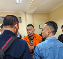 Bacakan Pledoi, Sugiri Sancoko Menangis