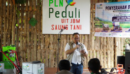 PLN UIT JBM Perkuat Modernisasi Pertanian, Program Terang Tani di Tuban Dorong Produktivitas Petani