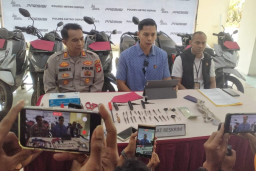 8 Pelaku Curanmor Dibekuk, Polisi Sita Letter T, Golok hingga Jimat Tali Pocong