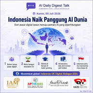 Indonesia Naik Panggung AI Dunia, Dari Pasar Digital Besar Menuju Pemain AI yang Diperhitungkan