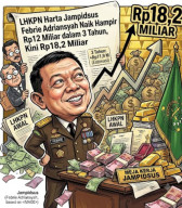 Harta Jampidsus Febrie Adriansyah Naik Hampir Rp12 Miliar dalam 3 Tahun, Kini Rp18,2 Miliar
