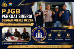 PJGB Perkuat Sinergi dengan Polres Gresik, Kapolres: Pintu Kami Selalu Terbuka untuk Insan Pers