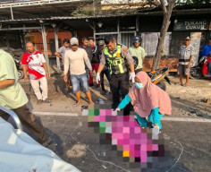 Kecelakaan Adu Banteng di Sukodadi, Ibu Rumah Tangga Tewas di Tempat