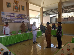 Sinergitas Kepala Desa Banjarmadu dan Forkopimcam Karanggeneng Hadiri Pelantikan Kasun Desa Ngembet