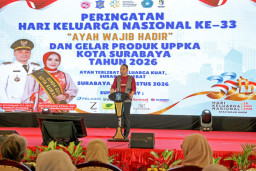 Ketahanan Keluarga Jadi Fondasi Surabaya, Pemkot Perkuat Peran Ayah hingga Pemberdayaan Ekonomi 