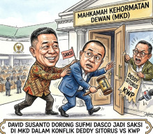 Sukses Damaikan  PWI vs Hotman Paris, Dasco Didesak jadi Saksi di MKD Kasus Deddy Sitorus vs KWP