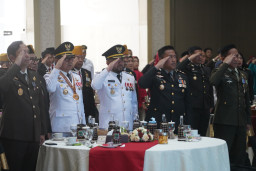 Wali Kota Batu Hadiri Upacara Detik-detik Proklamasi Bersama Forkopimda