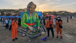 PLN UIT JBM Kawal Keseruan Surabaya Kite Festival dengan Kesiapsiagaan Kelistrikan