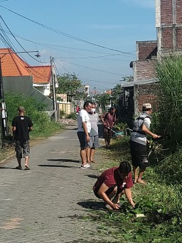 Begini Cara Warga Tambak Medokan Ayu 3A Jaga Kebersihan Lingkungan