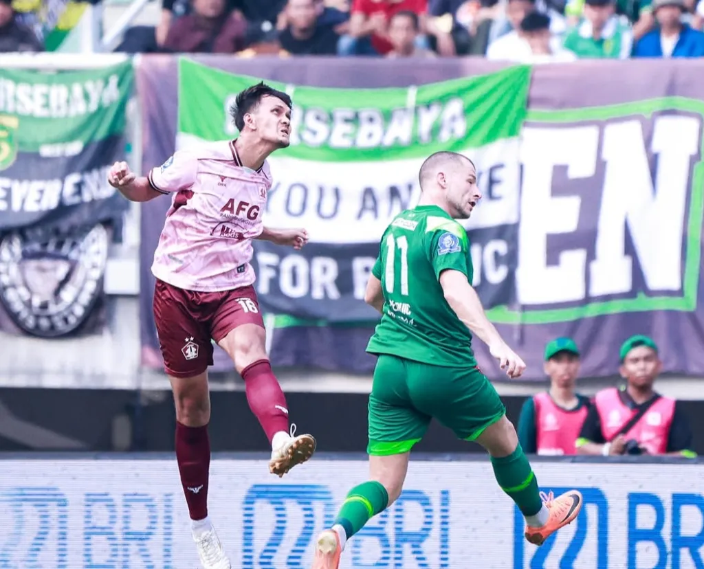 Cukur Habis Persik Kediri 5-0, Persebaya Surabaya di Posisi 4 Klasemen Super League 2025-2026 