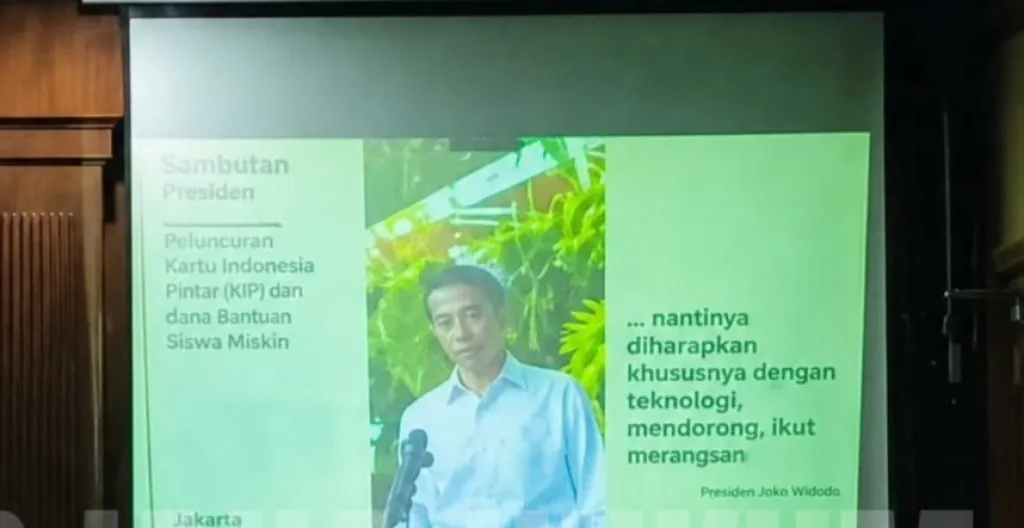 Dalam Sidang,  Nadiem Makarim Tayangkan Video Jokowi