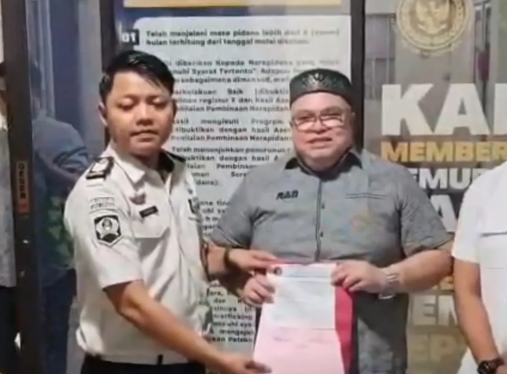 Termul Razman Arif Nasution Resmi Dieksekusi ke Lapas Cipinang