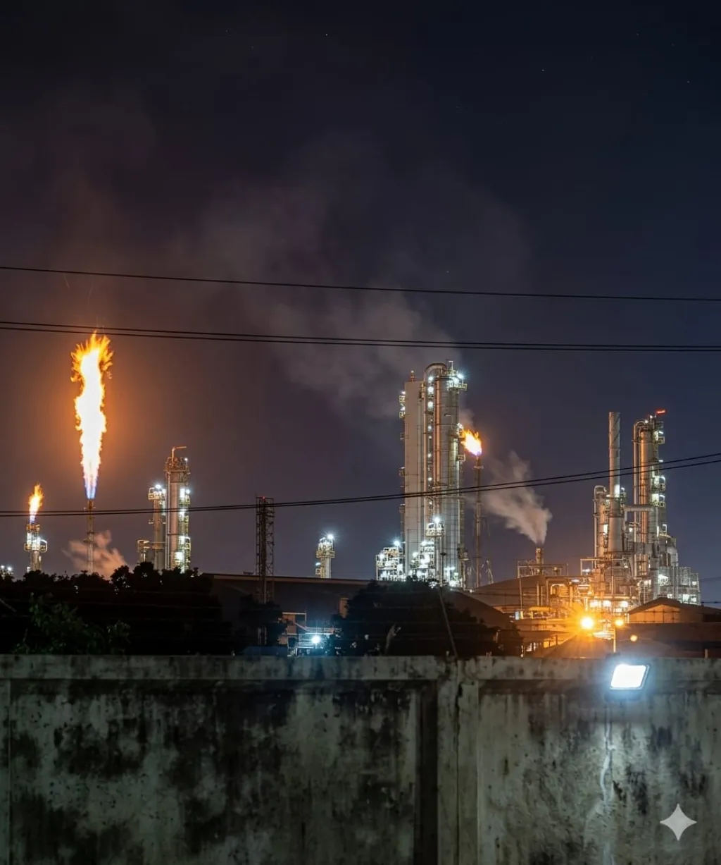 Akibat Kebocoran Gas Amoniak, yang Diduga Berasal dari PT Petrokimia Gresik, Warga Alami Gangguan Pernapasan