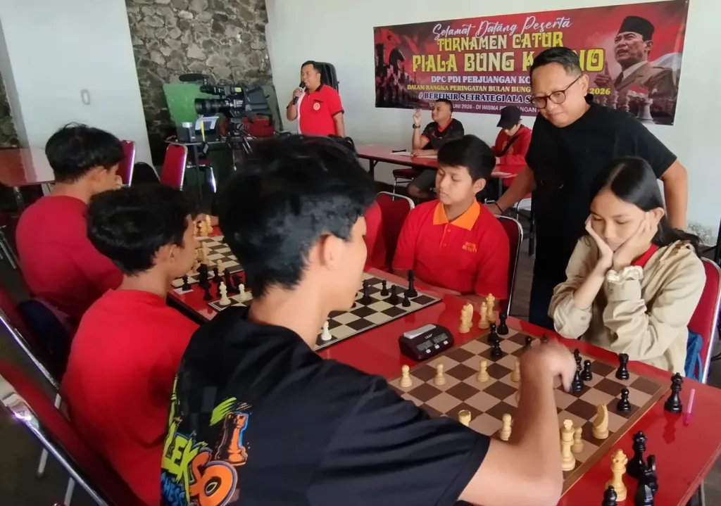 Turnamen Catur Piala Bung Karno Jadi Ajang Cetak Generasi Berpikir Strategis