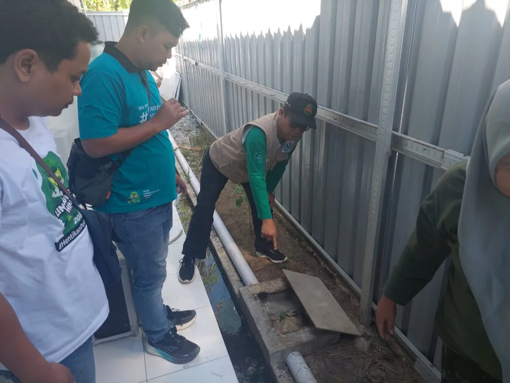 Sidak SPPG Grogol, DLH Ponorogo Temukan IPAL Tak Standar dan Larang Hasilkan Limbah 