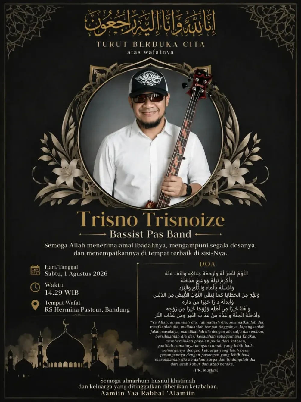 Trisno PAS Band Tutup Usia