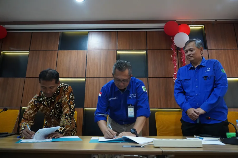 PLN UIT JBM dan PT MCG Serah Terimakan Aset PLTP Ijen, Perkuat Keandalan Penyaluran Energi Hijau di Banyuwangi