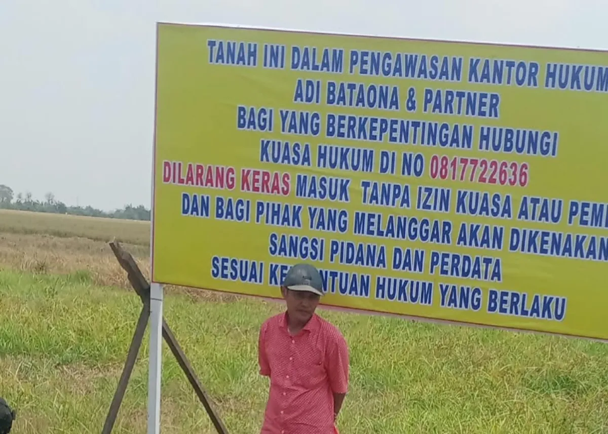 Tanah Warukulon Belum Beralih Hak, Isu Transaksi Rp250 Juta Dipertanyakan