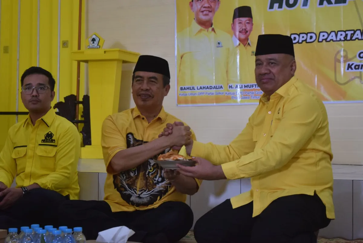 HUT ke-62 Golkar, Mashudi Tekankan Sinergi dengan Pemkab Madiun
