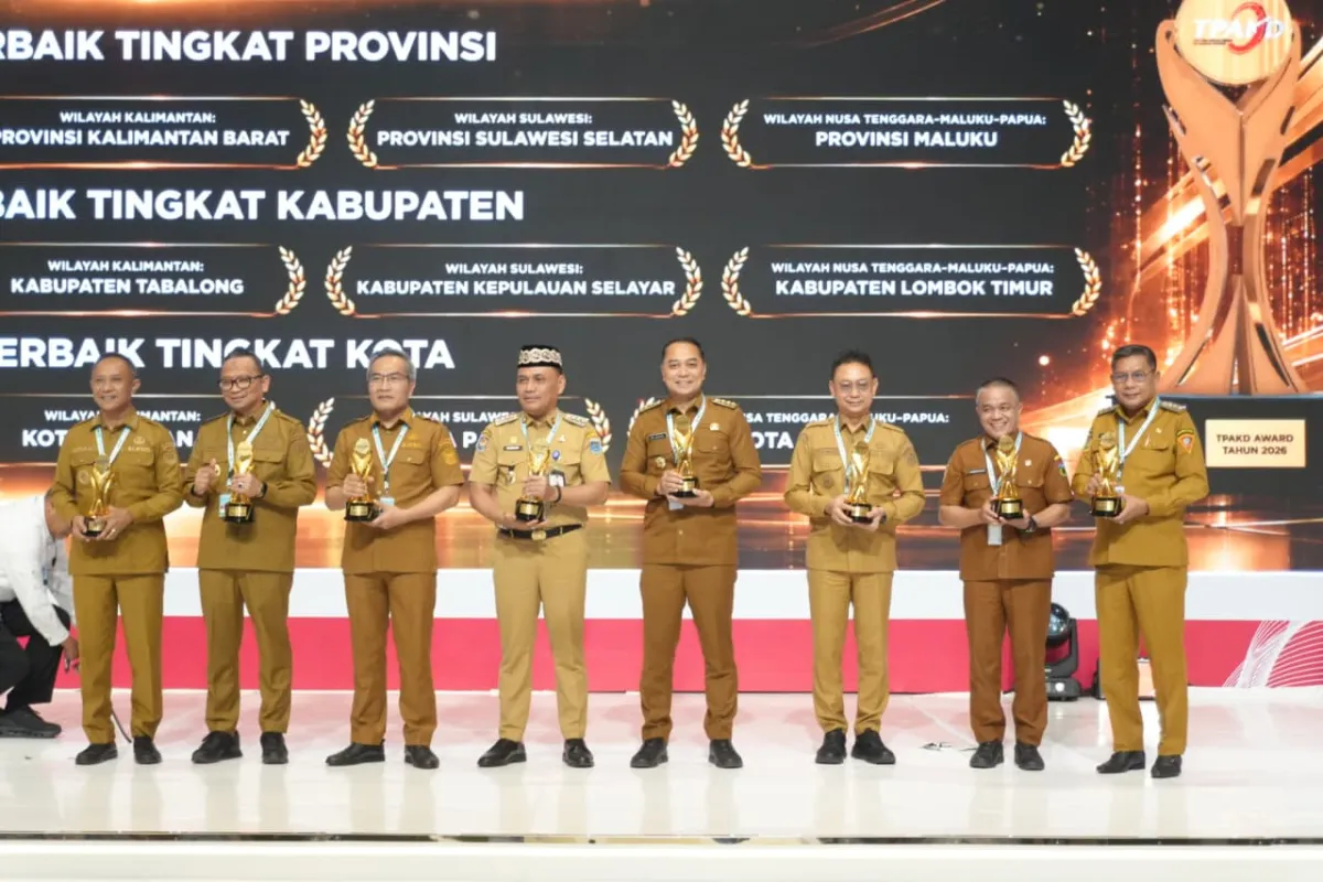 Surabaya Jadi Kota Terbaik se-Jawa-Bali di TPAKD Award 2026, Ini 7 Program Unggulan Pemkot