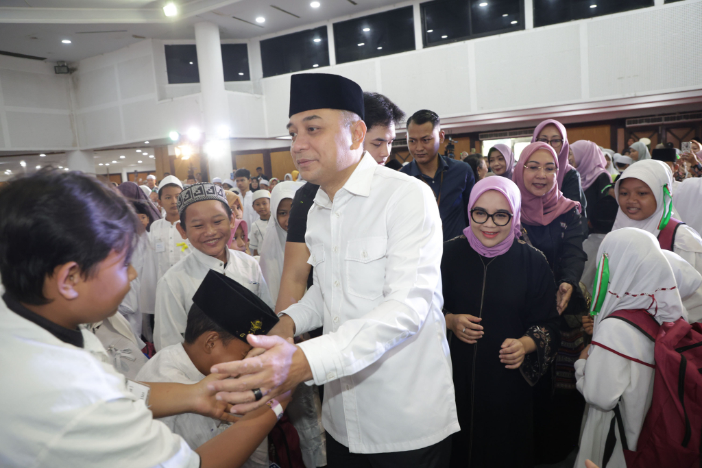 Santuni 1.500 Anak Yatim Lintas Agama, Surabaya Tegaskan Kepedulian Tak Mengenal Perbedaan