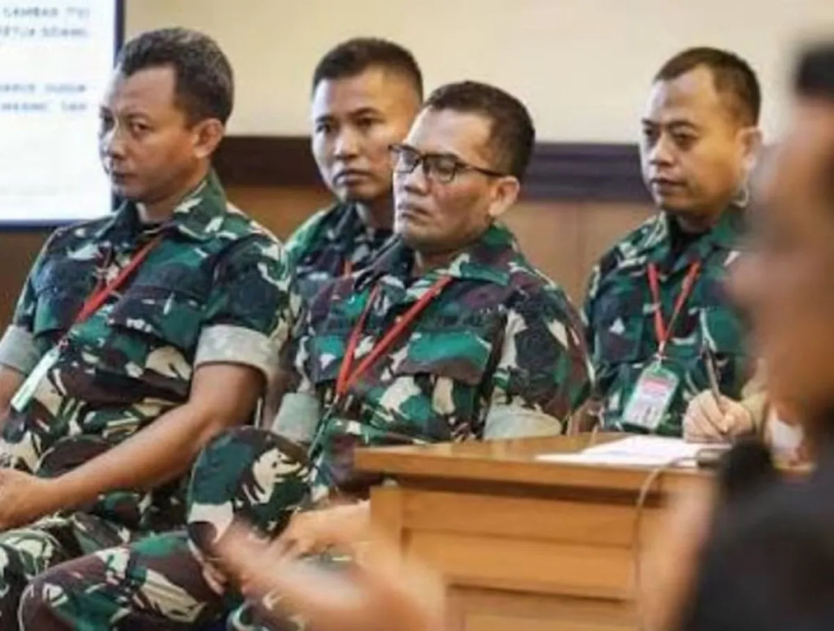 Dua Anggota BAIS TNI Penyiram Air Keras Andrie Yunus Batal Dipecat Usai Banding Dikabulkan