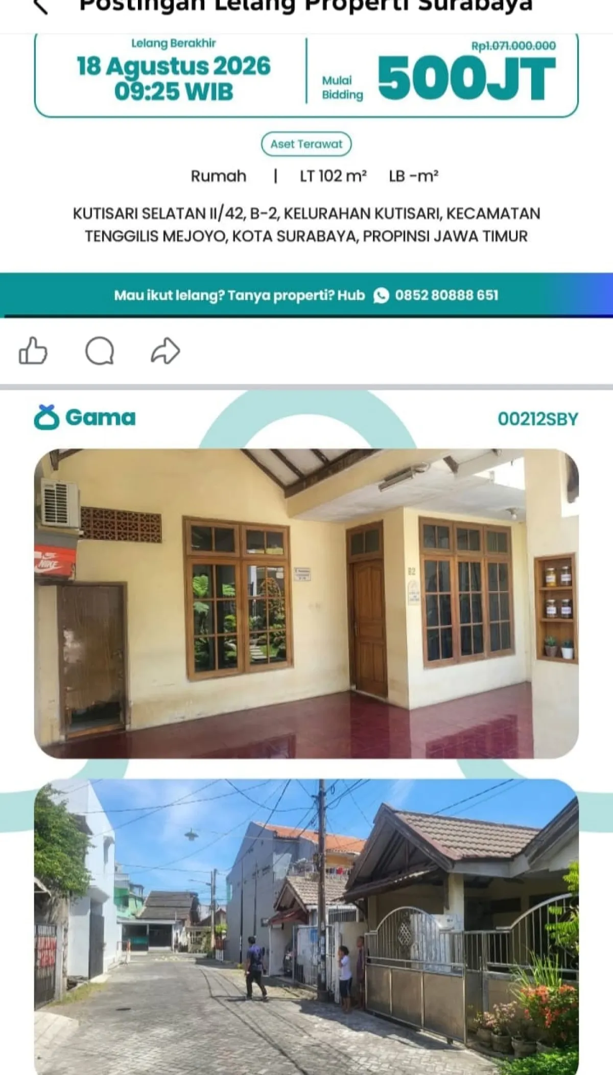 Proses Lelang Rumah Diduga  Tak Prosedural, Debitur di Surabaya Gugat Bank BUMN