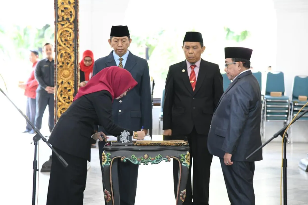 Wabup Sumenep Beri Pesan Ini kepada 55 Pejabat yang Baru Dilantik