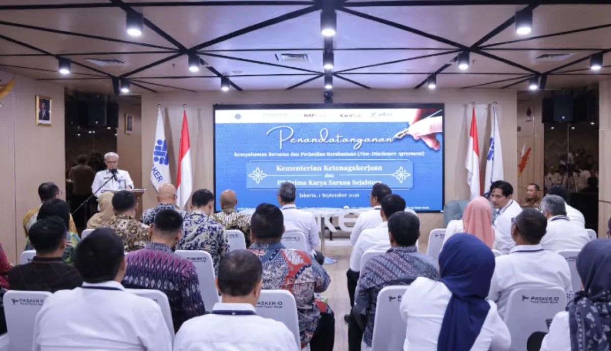 Kemnaker dan PT P KSS Perluas Akses Kesempatan Kerja