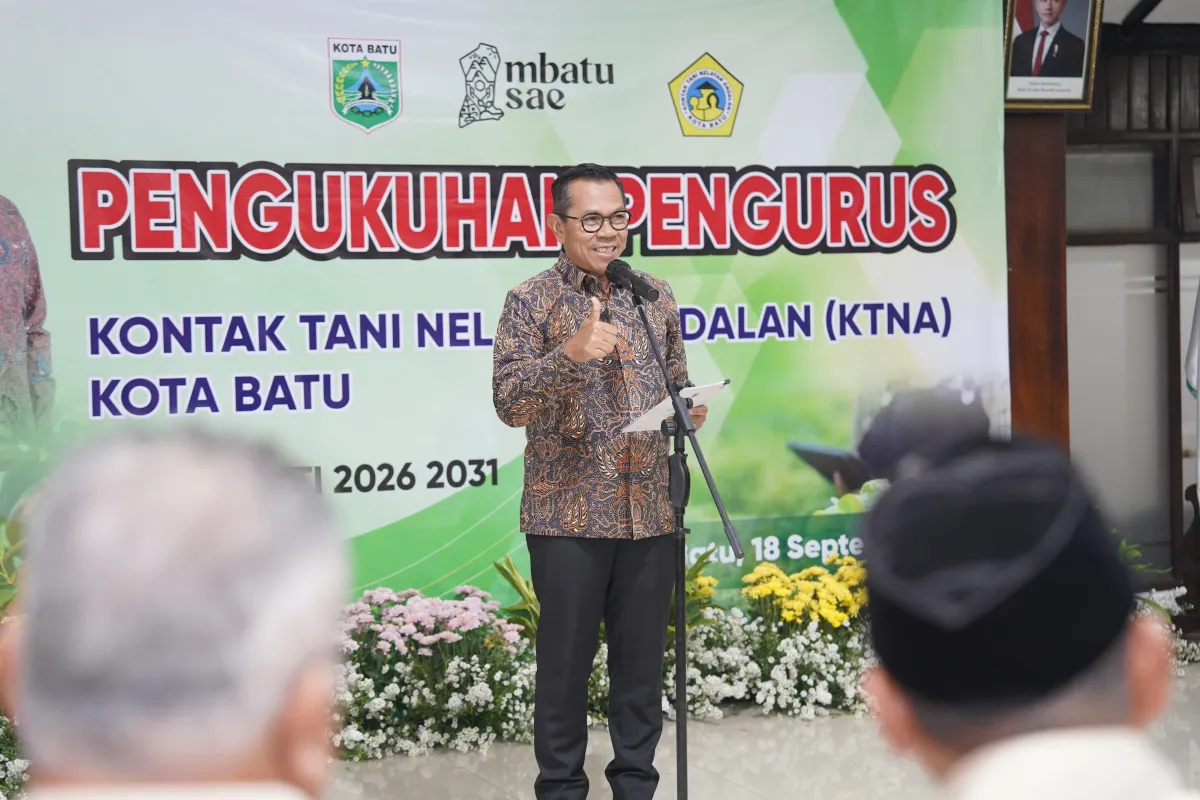 Nurochman Dorong KTNA Cetak Petani Muda, Pertanian Batu Diminta Makin Modern