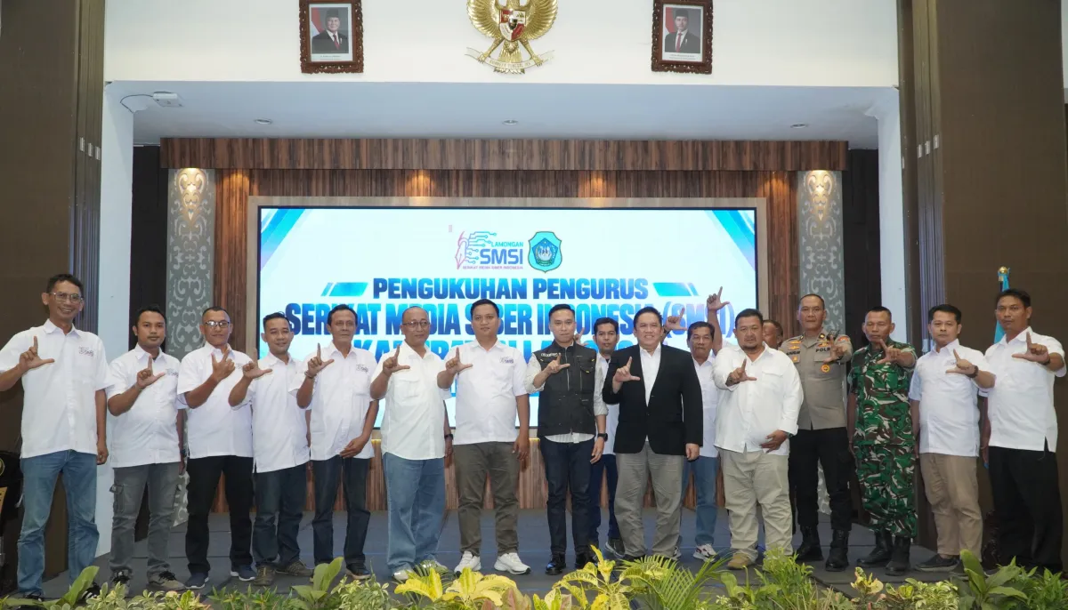 Pengurus SMSI Lamongan Periode 2026–2029 Resmi Dilantik